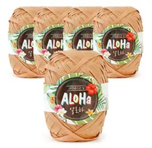 쎄비 알로하 뜨개실 5p, 42 퓨어 베이지, 1세트