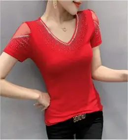 야시패션 스팽글 티셔츠 LDT-29