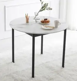 리바트 로티르 4인 마블원형식탁 방문설치, 콤비