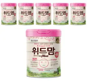 파스퇴르 위드맘 제왕 1단계, 750g, 6개