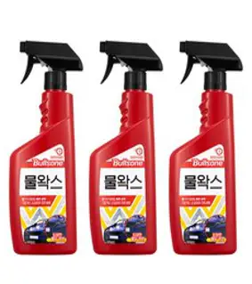 불스원 퍼스트클래스 물왁스, 550ml, 3개