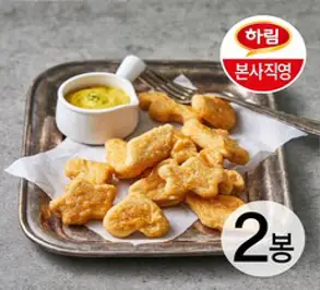 하림 치킨너겟(2), 1kg, 2개