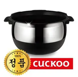 쿠쿠 6인용 IH 메탈릭에코 올스텐내솥 밥솥 CRP-DHAS069FW/FB, 브라운