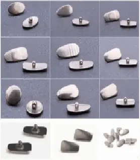 안경 코받침 티타늄 안경 티탄 코패드 금속테 교체 나사 타입 (11종류) + 안경 드라이버