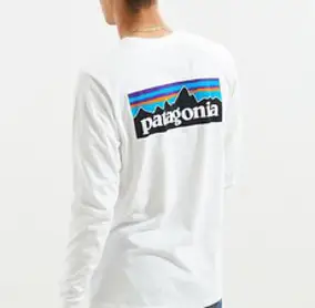 파타고니아 파타고니아 리스판서빌리 p-6로고 긴팔 티셔츠