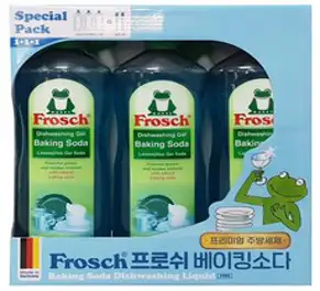 프로쉬 베이킹소다 주방세제 1L x 3개+펌프2개, 1개, 3L