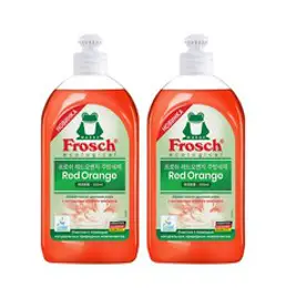 [김혜자 세제] 프로쉬 독일 주방세제 레드오렌지 500ml 2개