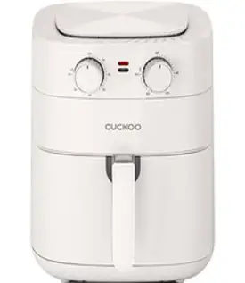 쿠쿠 저소음 에어프라이어 5.5L, 그레이스 화이트, CAF-G0610DW