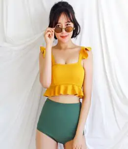 베라프 큐티 비키니 프릴 하이웨스트