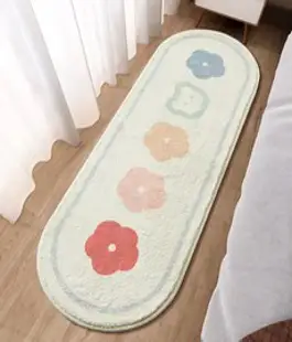 페르세오 귀여운 침대 발매트 긴매트 러그 논슬립