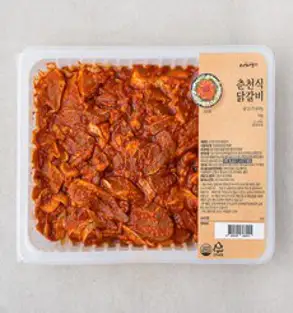 서가연 춘천식 닭갈비, 1kg, 1개