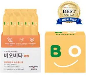 비오비타 배배 낙산균 유산균 분말 스틱, 60포, 1개
