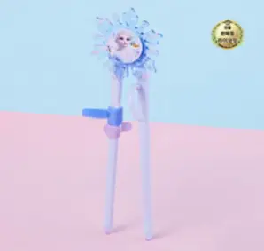 릴팡 겨울왕국2 스노우윙 교정용 젓가락 1단계 FRO5831, 엘사블루, 1개