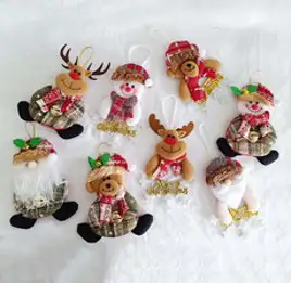 크리스마스트리 오너먼트 장식세트 큐티 오너먼트 소품 슬림소녀 Christmas decorations, 세트3