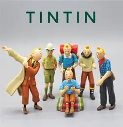 틴틴키링 tintin 키홀더, 6종 세트가 더 수지가 맞는다., 1개