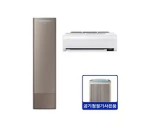 삼성 무풍갤러리 17평+6평형 멀티형 에어컨 AF17TX772BFERS [기본설치포함], 매립배관