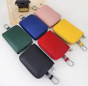 오플 가죽 카드키지갑 자동차 스마트키지갑 OPKECA, 라이트핑크