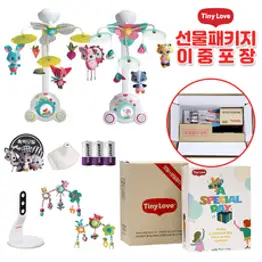 [한글판] 타이니러브모빌 거치대 어댑터 케이블 풀세트 유모차모빌, 선택2 신형 한글판 프린테일즈 흑백 모빌 세트