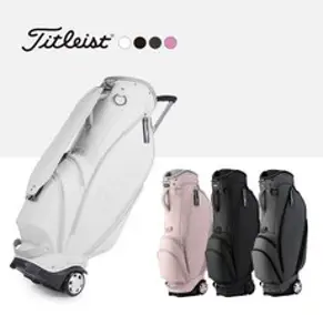 타이틀리스트 바퀴 캐디백 남성 여성 골프백, 핑크