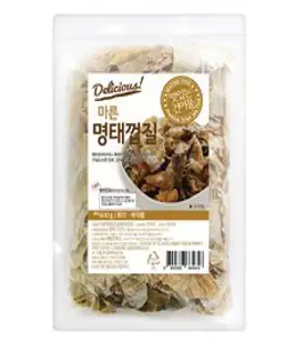 마린보이푸드 황태명태껍질 러시아(대관령건조) 1kg(500g+500g), 1개, 500g+500g