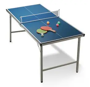 도미노스토리 가정용 탁구대 90cm 미니 탁구대 풀세트 휴대용 접이식