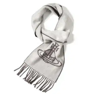 [비비안웨스트우드] 싱글 ORB 더블 81030006 W00ZH K410 울 머플러 목도리