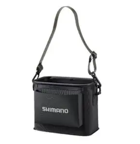 시마노 밑밥통 갯바위낚시 바칸하드타입 BK-114R 36cm, 블랙-565495