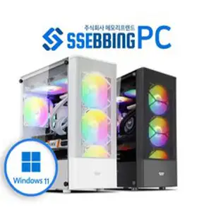 쌔삥PC 윈도우포함 고사양 조립식 컴퓨터, 기본형, G03 (I5-12400F+GTX1660S)