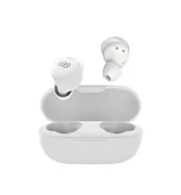 QCY T17 무선 블루투스이어폰+3D 스티커, 화이트, BH21Q17A(화이트)