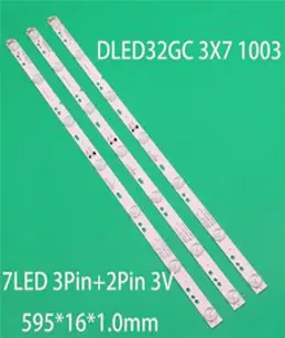 TV 조명 바 CRH-K323535T030736M-Rev1.1S C X W 백라이트 스트립 IC-B-HWA032D255 키트 밴드 DLED32GC 100, 03 6Pcs-2Set_01 CHINA