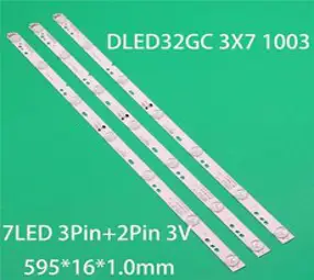 TV 조명 바 CRH-K323535T030736M-Rev1.1S C X W 백라이트 스트립 IC-B-HWA032D255 키트 밴드 DLED32GC 100, 04 3Pcs-1Set_01 CHINA