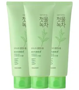 과일나라 첫물녹차 모이스트 클렌징 폼, 180g, 3개