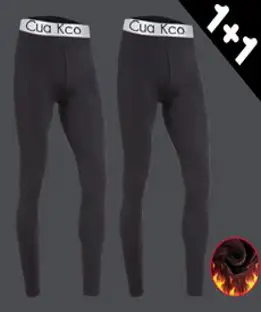 커스터스 남성 발열 기모 레깅스 타이즈 내복 1+1