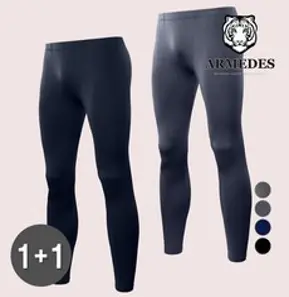 [1+1] 아르메데스 남성용 기능성 기모레깅스