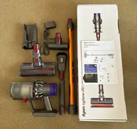 다이슨 V8 무선진공 청소기 448876-01, 실버 + 레드