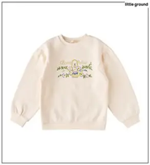 [리틀그라운드12]74C12-334-01 IV 룰라비-가든셔링스웨트셔츠