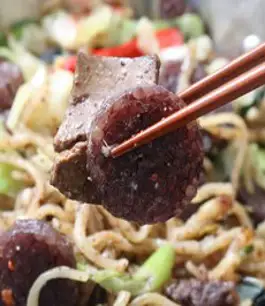 [사그담] [27년전통]미림통통 양념순대볶음1인분(순대+곱창/간없음), 1개