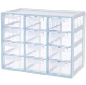 시스맥스 UP 시스템 멀티박스, 민트색, 12단