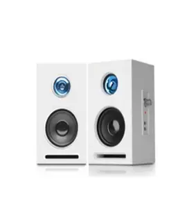 앱코 멀티미디어 2채널 우든 MDF PC 스피커, SP400, 0 화이트 1개