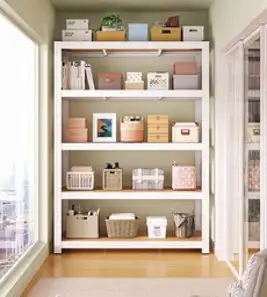 베란다선반 철제선반 다용도 5단 이케아 수납 정리대, 1개