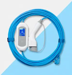 벤딕트 전기차 충전기 휴대용 비상용 완속 충전 케이블 16A, 220V, 9m, 1개