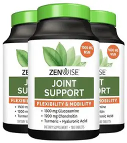 젠와이즈 조인트 서포트 타블렛, 180정, 3개