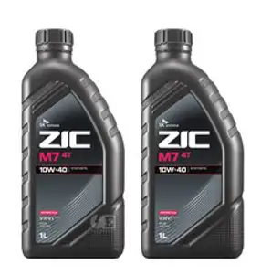 SK루브리컨츠 지크 M7 4T 10W40 1L 2개 오토바이 엔진오일