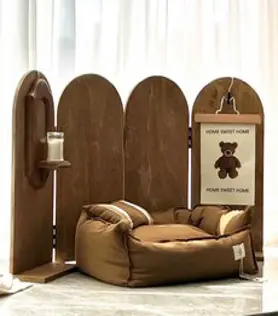 애견 촬영 파티션 강아지 포토존 스튜디오 고양이, 월넛 소형 파티션 (113x60), 월넛 소형 113x60