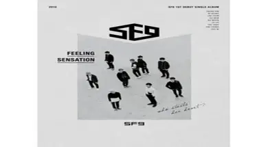 SF9 (에스에프나인) 1집 데뷔 싱글앨범 FEELING SENSATION, 1CD