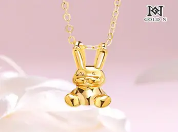 [골드팡] 14k/18k 미아방지 용띠 목걸이(당일도착) 아기 돌선물 유치원 입학선물 조카 아이 육아