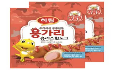 하림 용가리 츄러스 핫도그 (냉동), 420g, 2개