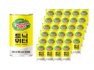 캐나다드라이 토닉워터, 30개, 250ml