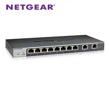 NETGEAR GS110EMX 8포트 멀티스위칭허브 +10G 2UTP 2포트, 1