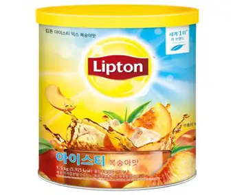 립톤 아이스티 분말 복숭아맛, 1.5kg, 1개입, 1개